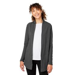 Devon & Jones DG481W Women's New Classics Charleston Cardigan Jacket in Black Melange size Large | Cotton/Polyester Blend