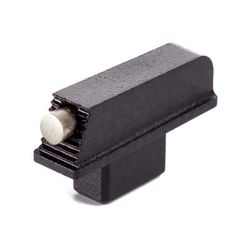 Wilson Combat Colt Python/Anaconda Front Sight Snag-Free Black/White Gold 1053FWG180