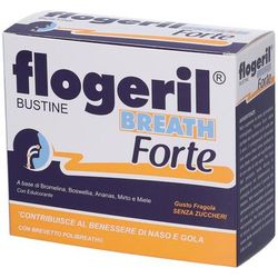 Flogeril Breath Forte 18 Bustine 63 g Polvere per soluzione orale