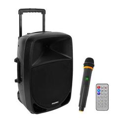 Pyle Pro PSBT125A Portable 2-Way 1200W PA Speaker and Microphone System PSBT125A