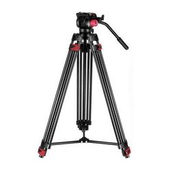 Neewer DS-801 Heavy-Duty Aluminum Tripod System with Fluid Head (70mm Bowl) 66600617