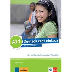 Deutsch Echt Einfach A Libro Del Alumno Y Libro De Ejercicios Con Audio Online German Edition