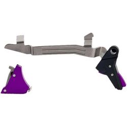 Timney Triggers Alpha Competition Trigger Glock 17/19/19X/22/23/26/27/33/34/35/44/45 Gen 5 Purple Alpha Glock 5 - Purple