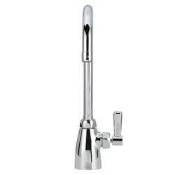 Zurn Industries Z825B1-XL Deck Mount Laboratory Faucet w/ 2.2 gpm Aerator - 5 3/8" Gooseneck Spout, Chrome