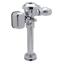 Zurn Industries ZEMS6000AV-WS1-MOB In Wall Hardwired Sensor Flush Valve for Water Closets - 1.6 gpf, 11 1/2" Rough In, Chrome