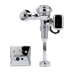 Zurn Industries ZEMS6003AV-EWS Automatic Sensor Flush Valve for 3/4" Urinals - 0.5 gpf, Chrome