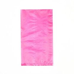 LK Packaging C09BY Merchandise Bag - 6 1/4" x 9 1/4", 0.6 mil HDPE, Burgundy, Pink