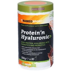 NAMEDSPORT Protein'n Hyaluronic Delicious Chocolate 260 g Polvere per