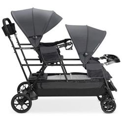 Joovy Big Caboose Triple Stroller - Jet