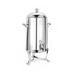Eastern Tabletop 3225FS 5 gal Medium Volume Dispenser Coffee Urn w/ 1 Tank, Thermal, Silver