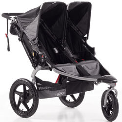 BOB Revolution SE Duallie Double Stroller - Black