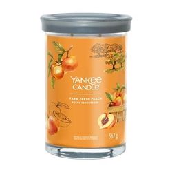 Yankee Candle - Candela Tumbler Grande Signature Farm Fresh Peach Candele 567 g unisex