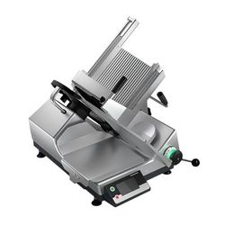 Bizerba USA GSPHDIW-90 Semi-Automatic Gravity Feed Meat Commercial Slicer w/ 13" Blade, Safety Illuminated Dial, Aluminum, 1/2 hp, 120 V