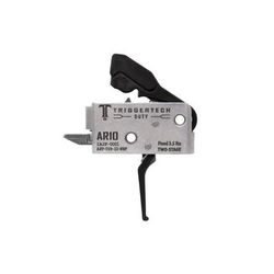Triggertech AR-10 Two Stage Duty Trigger Flat Straight 3.5lb Pull Weight Black AHT-TDB-33-NNF