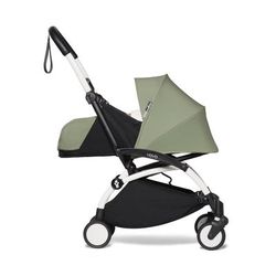 Babyzen YOYO2 Ultra Compact 0+ Stroller - White / Olive