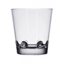 GET SW-1473-CL Loft 9 oz Rocks Glass, SAN Plastic, Clear, Stackable, 24/Case