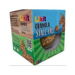 Likit Granola Stall Ball - 3.53 lb - Apple - Smartpak