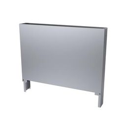 Garland CCBR-36 Cuisine Backguard/Flue Riser, 24" X 36"W, Ranges, Add-On Units, & Spreaders, Stainless Steel