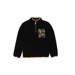 M&S Fleece Jacket: Black Tortoise Jackets & Outerwear - Kids Girl's Size 11