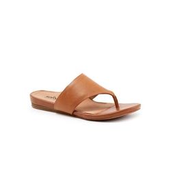 Women's Chandler Slip On Sandal by SoftWalk in Luggage (Size 7 1/2 M)