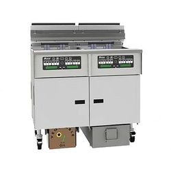 Pitco SELV184X-C/FD Commercial Electric Fryer - (1) 40 lb Vat, Floor Model, 220v/3ph, Stainless Steel