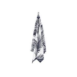 Blue Tees Golf Magnetic Standard Towel Palm Navy 18 x 18 in TW-HTG-MST-NP