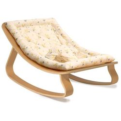 Charlie Crane LEVO Baby Rocker - Beech / Garbo & Friends Mimosa