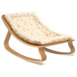 Charlie Crane LEVO Baby Rocker - Beech / Garbo & Friends Mimosa