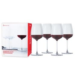 Willsberger 22.4 Oz Bordeaux Glass (Set Of 4) by Spiegelau in Clear