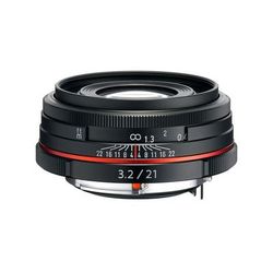 Pentax HD-DA 21mm F3.2AL Limited Lens Black 21410