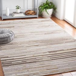 Martha Stewart by SAFAVIEH Dubica Rustic Stripe Wool Rug