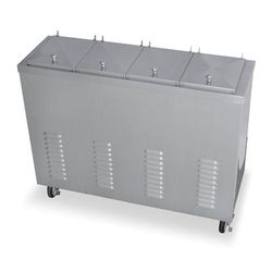 Stoelting MDC4-37 44 3/4" Mobile Ice Cream Freezer w/ (4) Tub Capacity, 115v, Silver