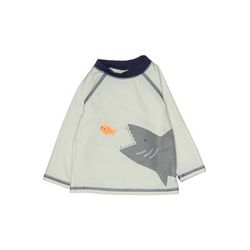 Cat & Jack Rash Guard: White Sporting & Activewear - Size 3-6 Month