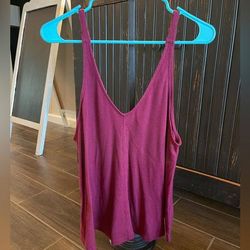 Free People Tops | Free People Tank | Color: Pink/Purple | Size: S