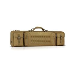 Savior Equipment Urban Warfare Double Rifle Case Dark FDE 51in L x 12in H RB-5112DG-VER2-TN