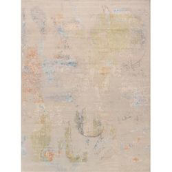 "Pasargad Home Modern Collection Hand-Tufted Silk & Wool Area Rug- 9' 3" X 12' 3" - Pasargad Home PRJ-8 9X12"