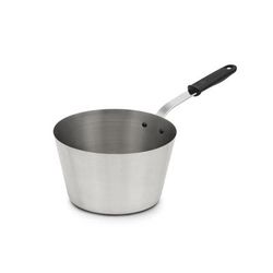 Vollrath 782170 7 qt Stainless Steel Tapered Saucepan w/ Solid Silicone Handle