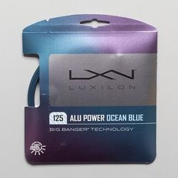 Luxilon ALU Power 125 16L Ocean Blue/Purple Tennis String Packages
