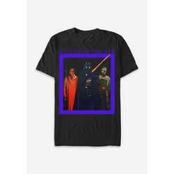 Men’s Big & Tall Star Wars Vader Box Tee by Star Wars in Black (Size 3XT)