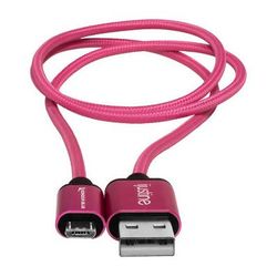 Kondor Blue iJustine Micro-USB to USB-A Charge and Sync Cable (30", Pink) KB-USBAM-30-J