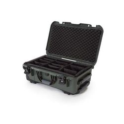 Nanuk 935 Protective Hard Case w/ Padded Divider 22in Olive 935S-020OL-0A0