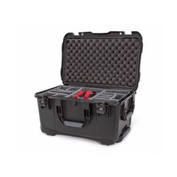 Nanuk Case 938 w/padded divider Black Large 938S-020BK-0A0