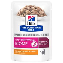 12x85g Gastrointestinal Biome Chicken Hill's Prescription Diet Wet Cat Food