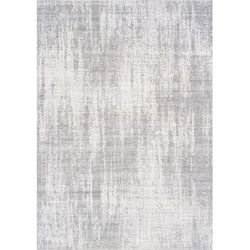 "Pasargad Home Amari Collection Hand-Loomed Bsilk & Wool Ivory Area Rug- 5' 4" X 7' 8" - Pasargad Home PDC-38I 5x8"