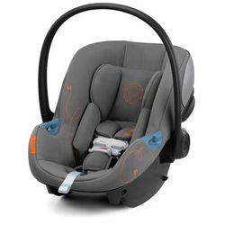 Cybex Orfeo Compact Stroller + Aton G SensorSafe Travel System Bundle - Lava Grey / Lava Grey