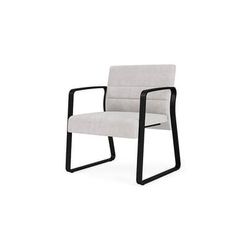 Waterfall 500 lb. Capacity Oversized Sled Base Guest Chair in Upgrade Fabric/Healthcare V