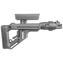 FAB Defense Tactical Folding Buttstock w/ Cheek Piece for AK-47/74 Black FX-UASAKP