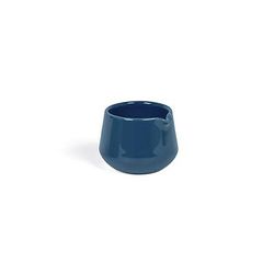 Front of the House TCR017BLP23 3 oz Bevel Pourer - Porcelain, Lapis, Blue