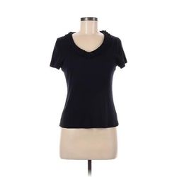 Talbots Short Sleeve Top Black Sweetheart Tops - Women's Size Medium