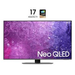 Samsung Series 9 TV QE50QN90CATXZT Neo QLED 4K, Smart 50" Processore Neural Quantum Dolby Atmos e OTS Lite, Carbon Silver 2023